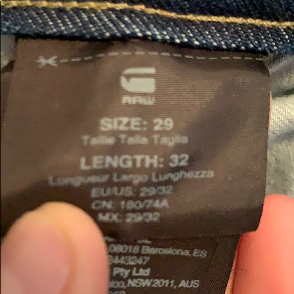 G-Star RAW Jeans-NEW** - Picture 5 of 5